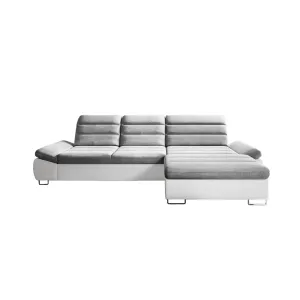 DONATELLA MINI 120.5" x 74.5" Wide Sleeper Sectional with Storage