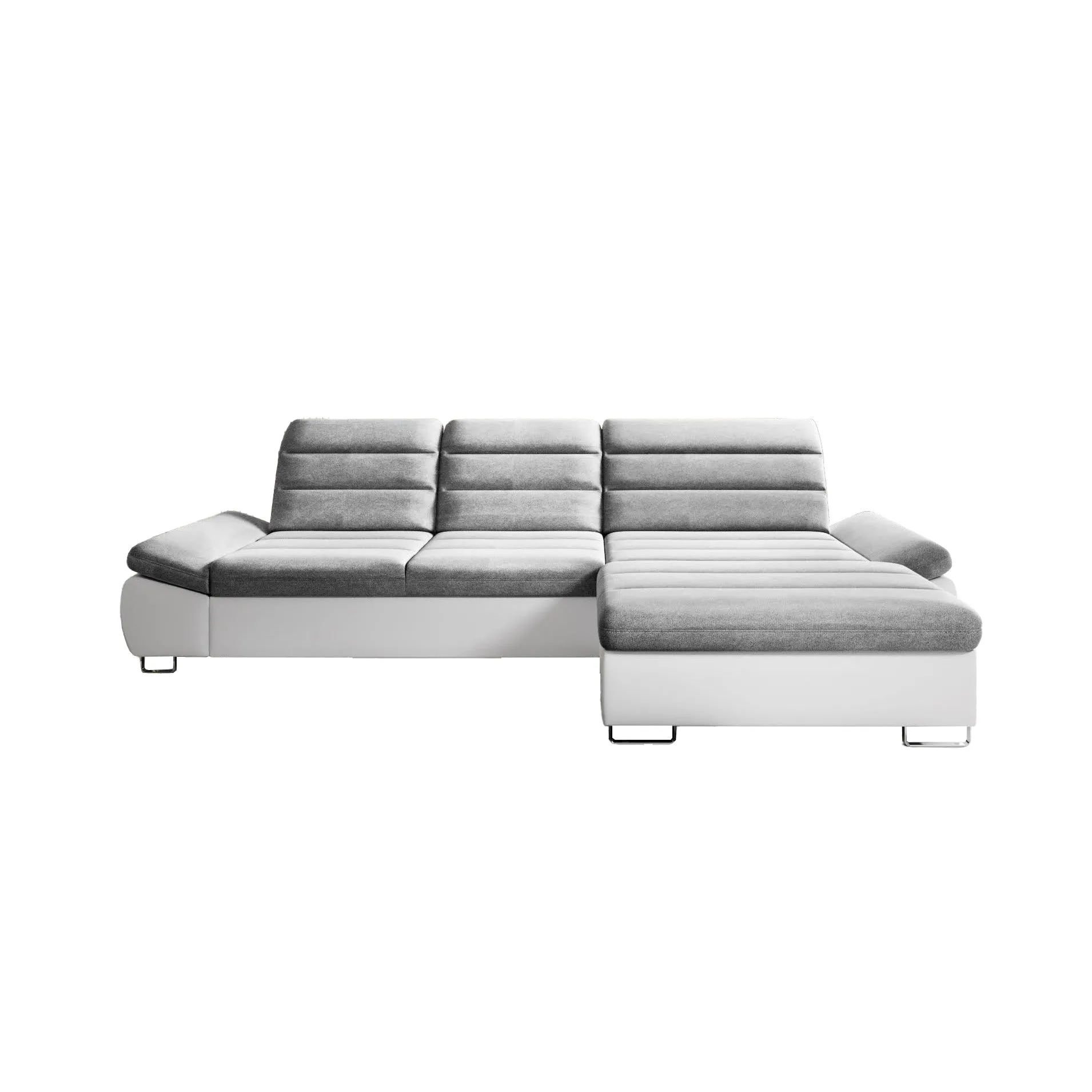 DONATELLA MINI 120.5" x 74.5" Wide Sleeper Sectional with Storage