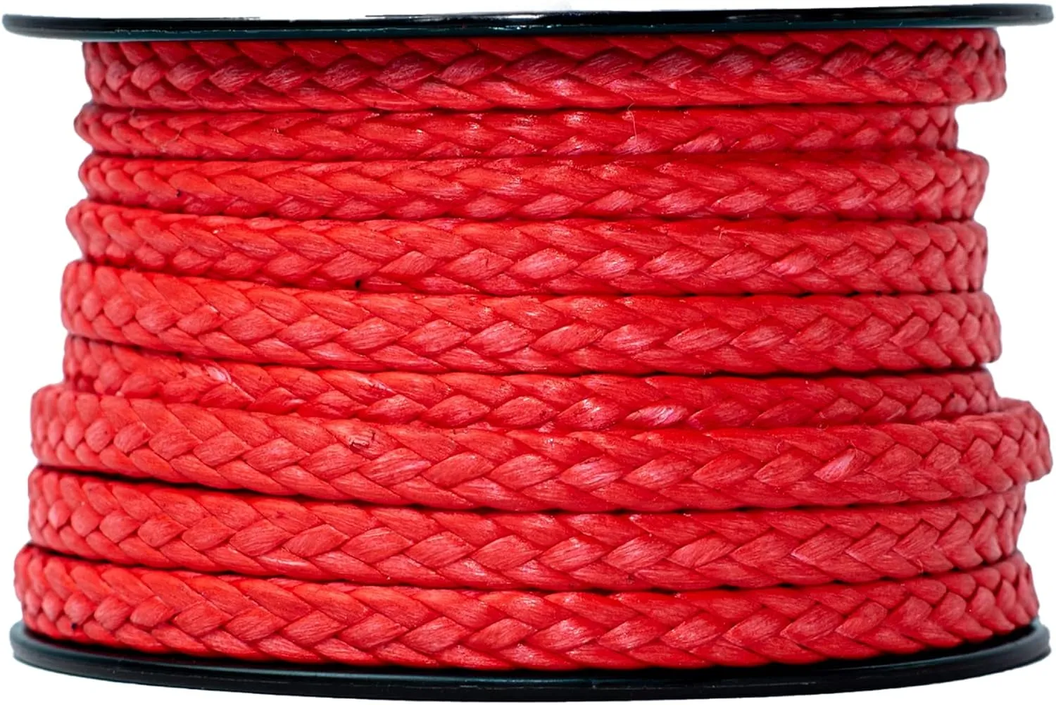 SGT KNOTS Hollow Braid HMPE Rope for Arborists, Boating, Camping, Crafting, Cord, Indoor and Outdoor, Lifting Slings and More (1/8", 25ft, Red)