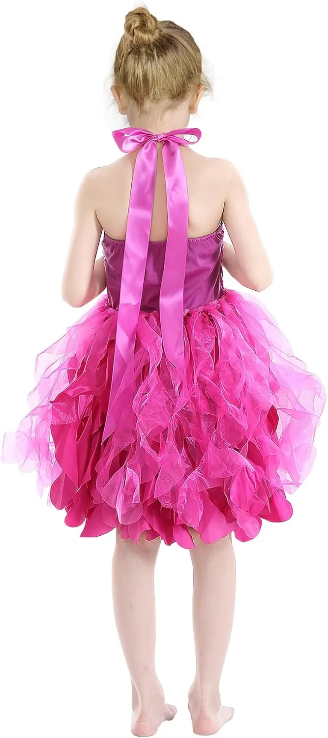 Suppromo Tutu Dress for Girls Sparkly Sequin Tulle Princess Birthday Party Prom Outfit Toddler Girls Sneaker Ball Gown Dress